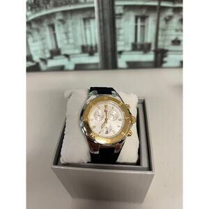 Michele MWW12F000096 Jelly Bean Silver Dial Silicone Strap Women's Watch